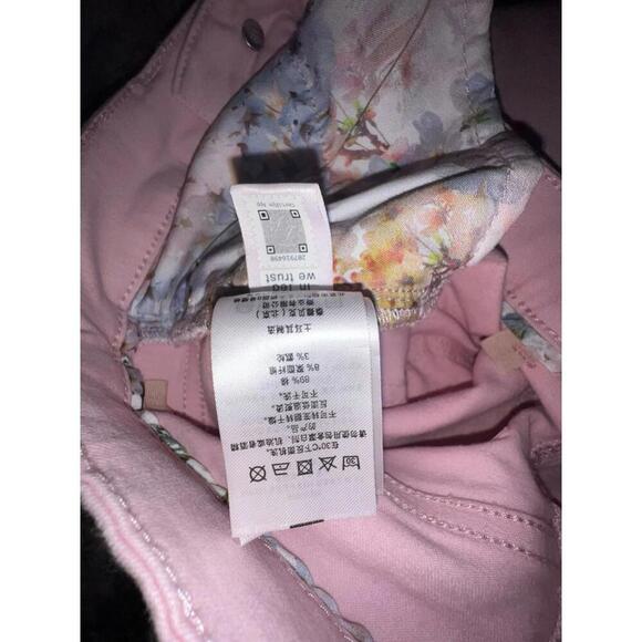 Ted Baker London Pink Lemin Straight Leg Jeans NWT - Picture 12 of 13